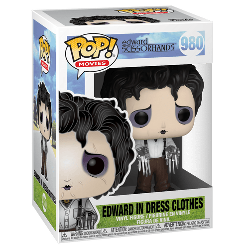 POP! Movies ~ Edward Scissorhands ~ Edward In Dress Clothes #980 POP! Movies ~ Edward Scissorhands ~ Edward In Dress Clothes #980