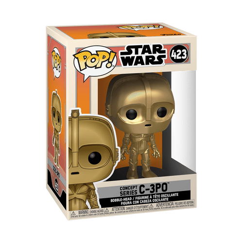 POP! Star Wars ~ Concept Series ~ C-3PO #423