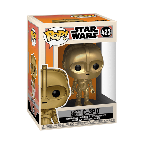 POP! Star Wars ~ Concept Series ~ C-3PO #423 POP! Star Wars ~ Concept Series ~ C-3PO #423
