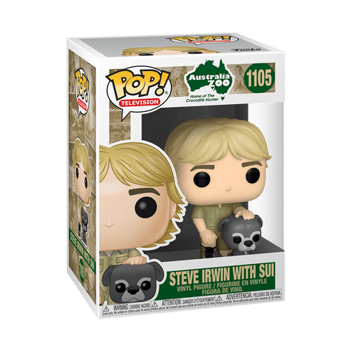 POP! Television ~ Crocodile Hunter ~ Steve Irwin with Sui #1105