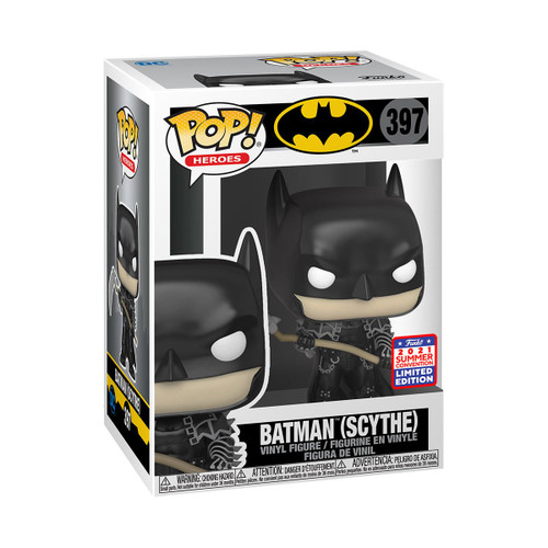 POP! Heroes ~ Batman ~ Batman with Scythe #397 POP! Heroes ~ Batman ~ Batman with Scythe #397