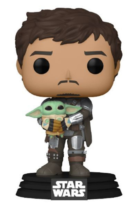 POP! Star Wars ~ The Mandalorian with Grogu #461 POP! Star Wars ~ The Mandalorian with Grogu #461