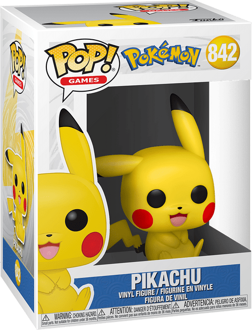 Funko Pop! Pokemon - Pikachu (Waving) Vinyl Figure #553 43263 NEW