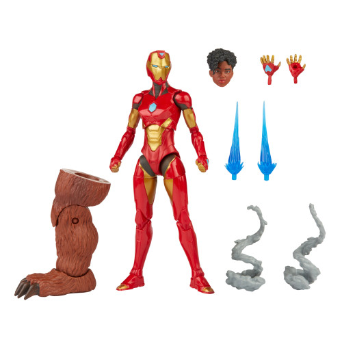 Marvel Legends ~ Ironheart with Ursa Major Build a Figure Part