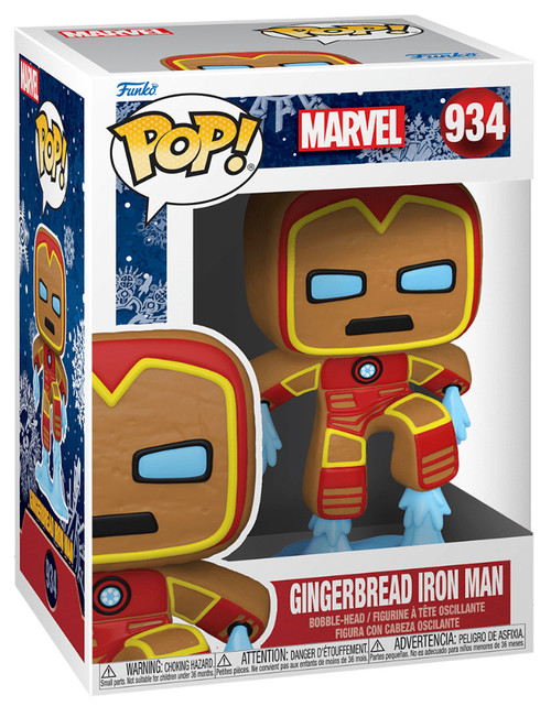 POP! Marvel ~ Gingerbread Iron Man #934 POP! Marvel ~ Gingerbread Iron Man #934