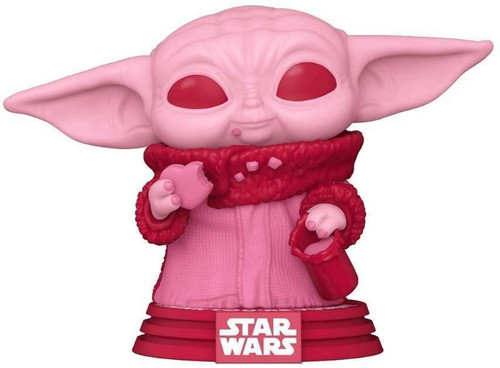 POP! Star Wars ~ The Mandalorian ~ Grogu With Cookies(Valentine) #493 POP! Star Wars ~ The Mandalorian ~ Grogu With Cookies(Valentine) #493