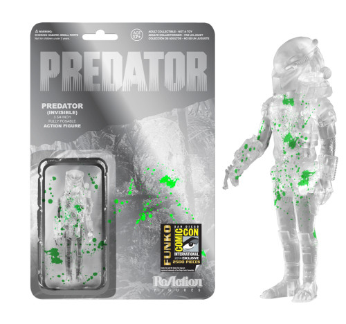 Reaction Figures ~ Predator ~ Predator (Invisible) SDCC 2014