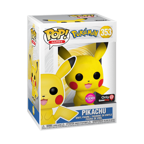 POP! Games - Pokemon - Pikachu (Flocked) #353