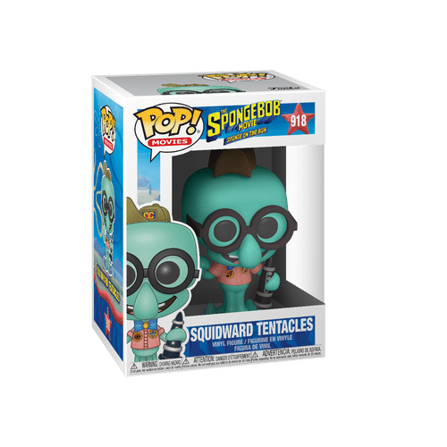 POP! Animation ~ SpongeBob Movie ~ Squidward in Camping Gear #918