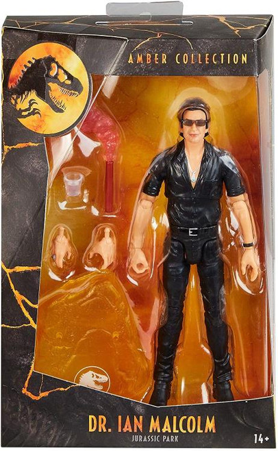 Jurassic World ~ Dr. Ian Malcolm Amber Collection Action Figure