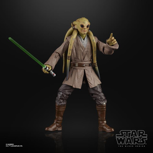 Star Wars ~ The Black Series ~ Kit Fisto (Clone Wars) 6-Inch Action Figure