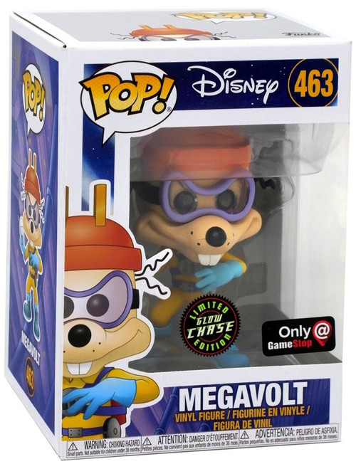 POP! Disney ~ Darkwing Duck ~ Megavolt (GITD Chase) #463
