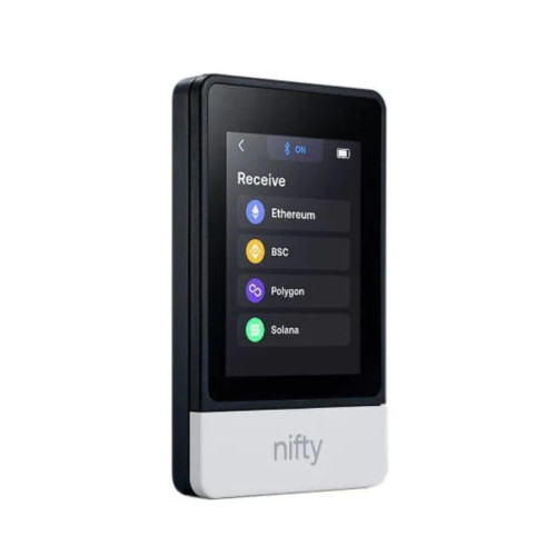 SecuX Nifty Crypto Wallet with NFT Gallery
