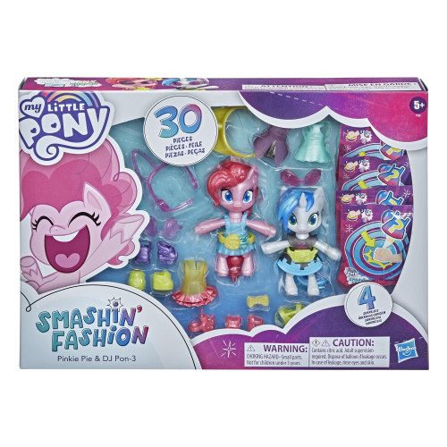 My Little Pony Smashing Fashion Pinkie Pie and DJ Pon-3