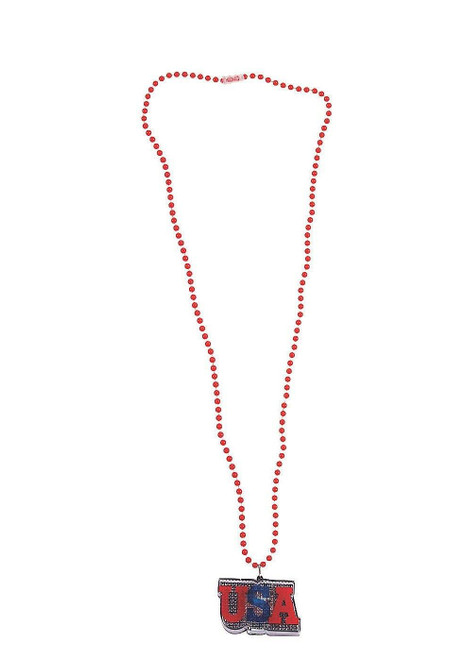 USA Light-Up Patriotic Necklace