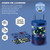 Discovery Mindblown DIY Terrarium Grow Kit, Fast-Growing Indoor Mini Garden, Create A Living Ecosystem, Includes Sand, Seeds, Potting Mix, Stones and More