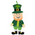 Happy St. Patrick's Day Jointed Felt Leprechaun
