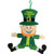 Happy St. Patrick's Day Jointed Felt Leprechaun