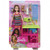 BARBIE & PETS PLAYSET (Brunette w/ Checkered Dress, Dog, Bunny)