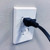 Toddleroo by North States Baby Safety Sliding Outlet Covers, 4 Pack, White