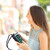 Touch Screen Purse by Lori Greiner Fits Most Smartphones, Vegan Black Leather