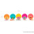 Barbie Color Reveal Baby Dolls With 5 Surprises, Sand & Sun Series