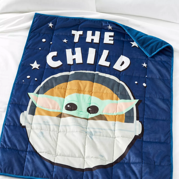 Star Wars Weighted Blanket : The Mandalorian Child: