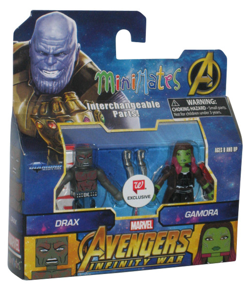Marvel Avengers Infinity War Drax & Gamora Minimates Figure Set