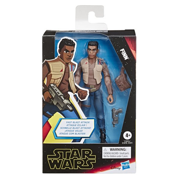 Star Wars Galaxy of Adventures Finn 5-Inch-Scale Action Figure Toy, Ages 4 and Up