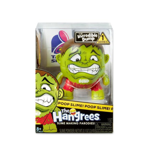 The Hangrees The Incredible Dump Collectible Parody Figure with Slime