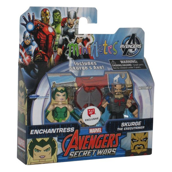 Marvel Avengers Avengers Secret Wars Enchantress & Skurge Minimates Figure Set