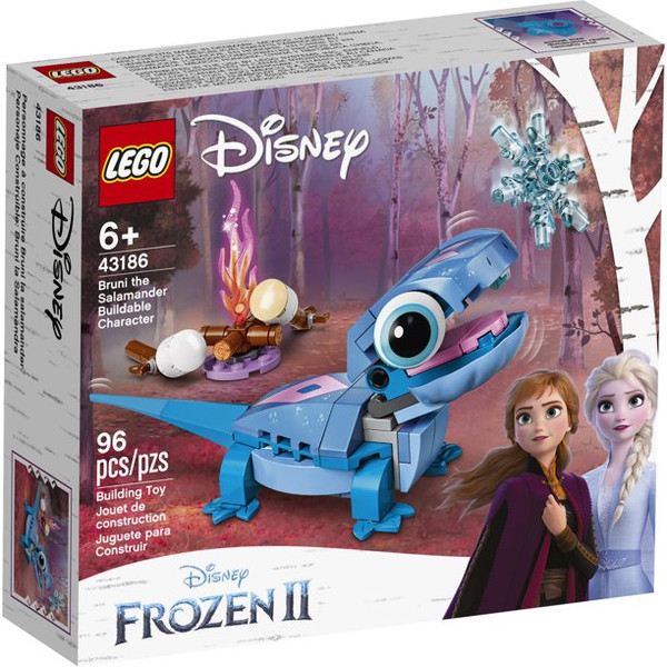 LEGO Disney Bruni the Salamander Buildable Character 43186; Building Toy for Kids (96 Pieces)