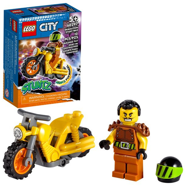 LEGO Demolition Stunt Bike 60297 Building Set (12 Pieces)