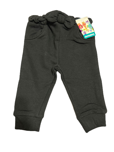 Black French Terry Jogger by Garamials 3-6 Months