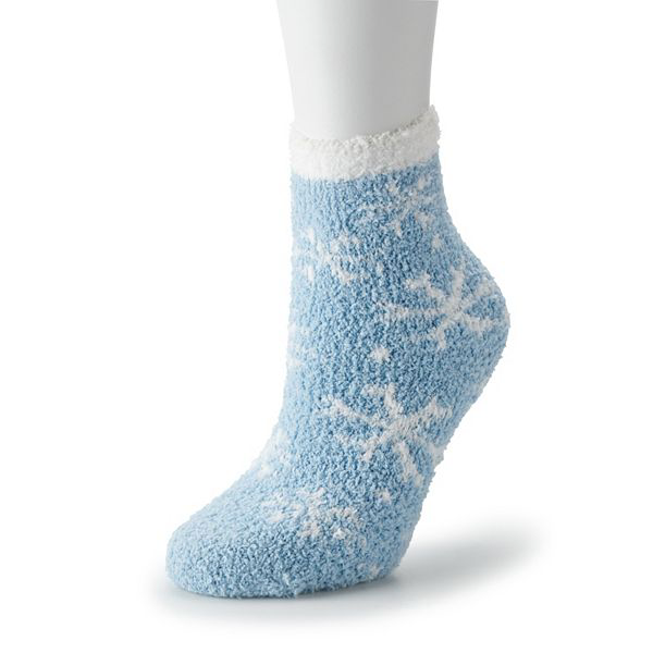 Women's Snowflake Cozy Socks