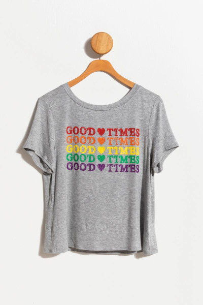 Positive Affirmations - Good Times Graphic Tee