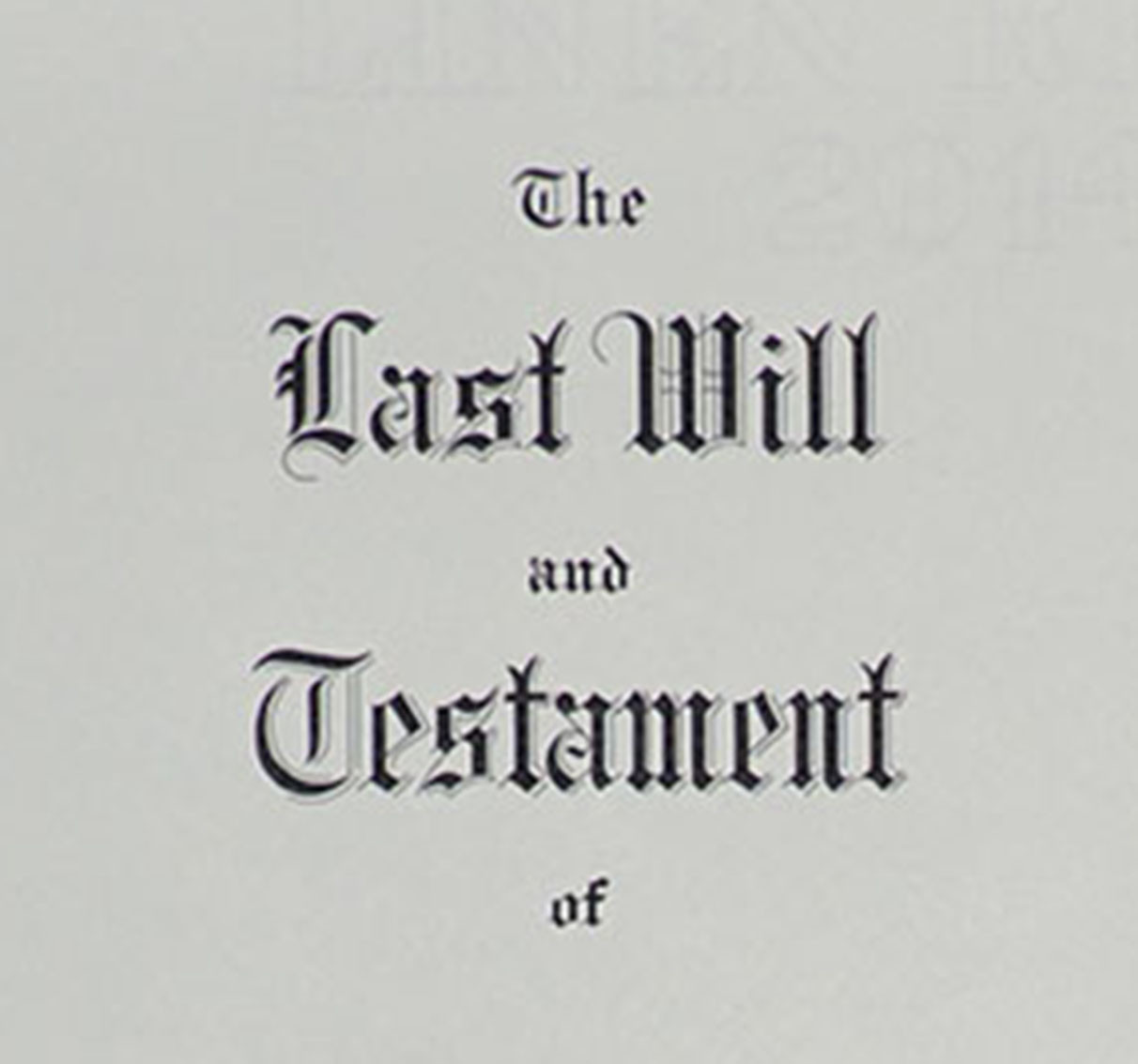 Letter Size Will Cover Engraved "Last Will and Testment" LegalSupply