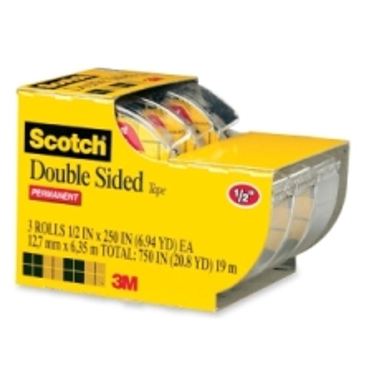 Scotch Double Sided Photo-Safe Permanent Self-Adhesive Office Tape