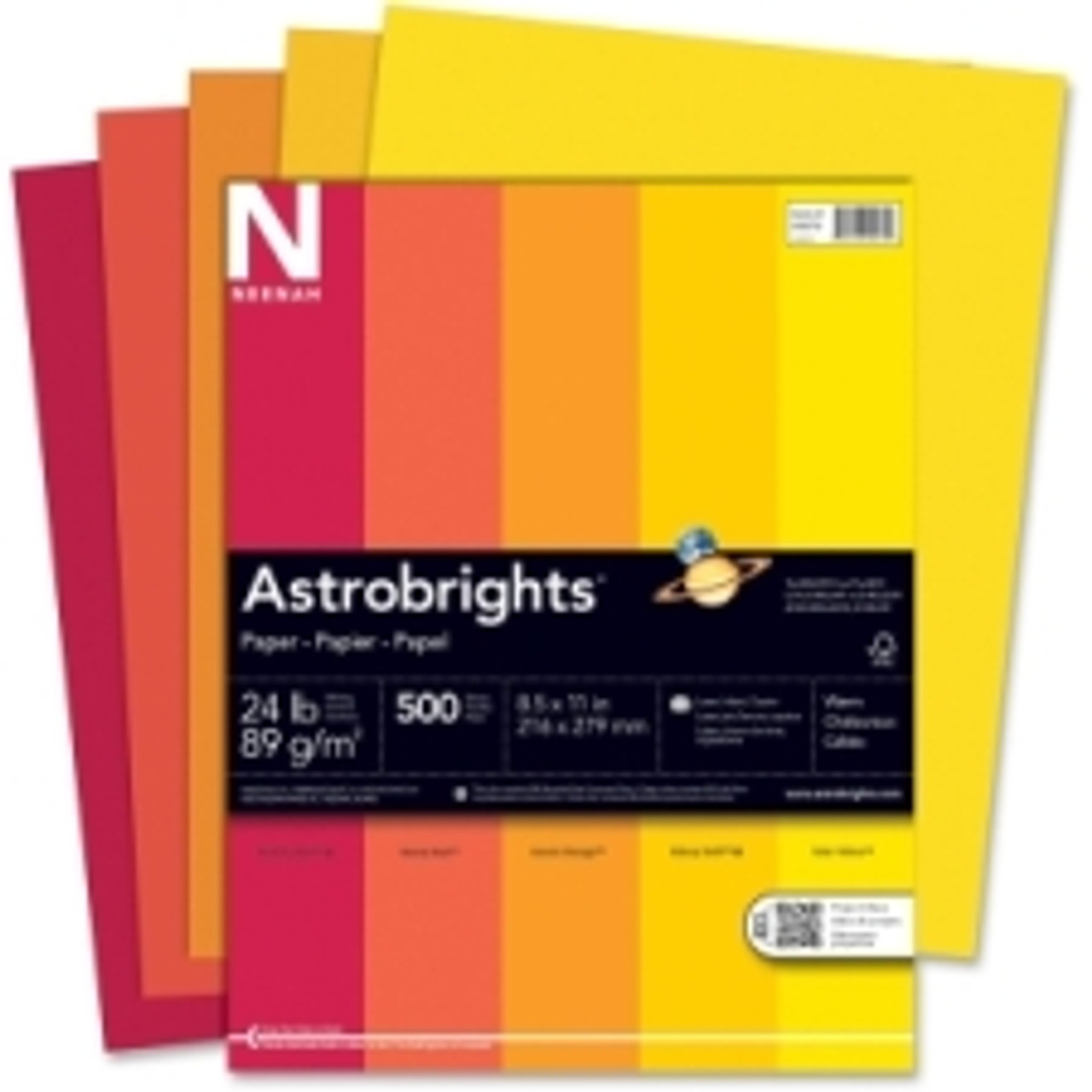 Astrobrights Laser, Inkjet Print Colored Paper, Gold - 500/Ream