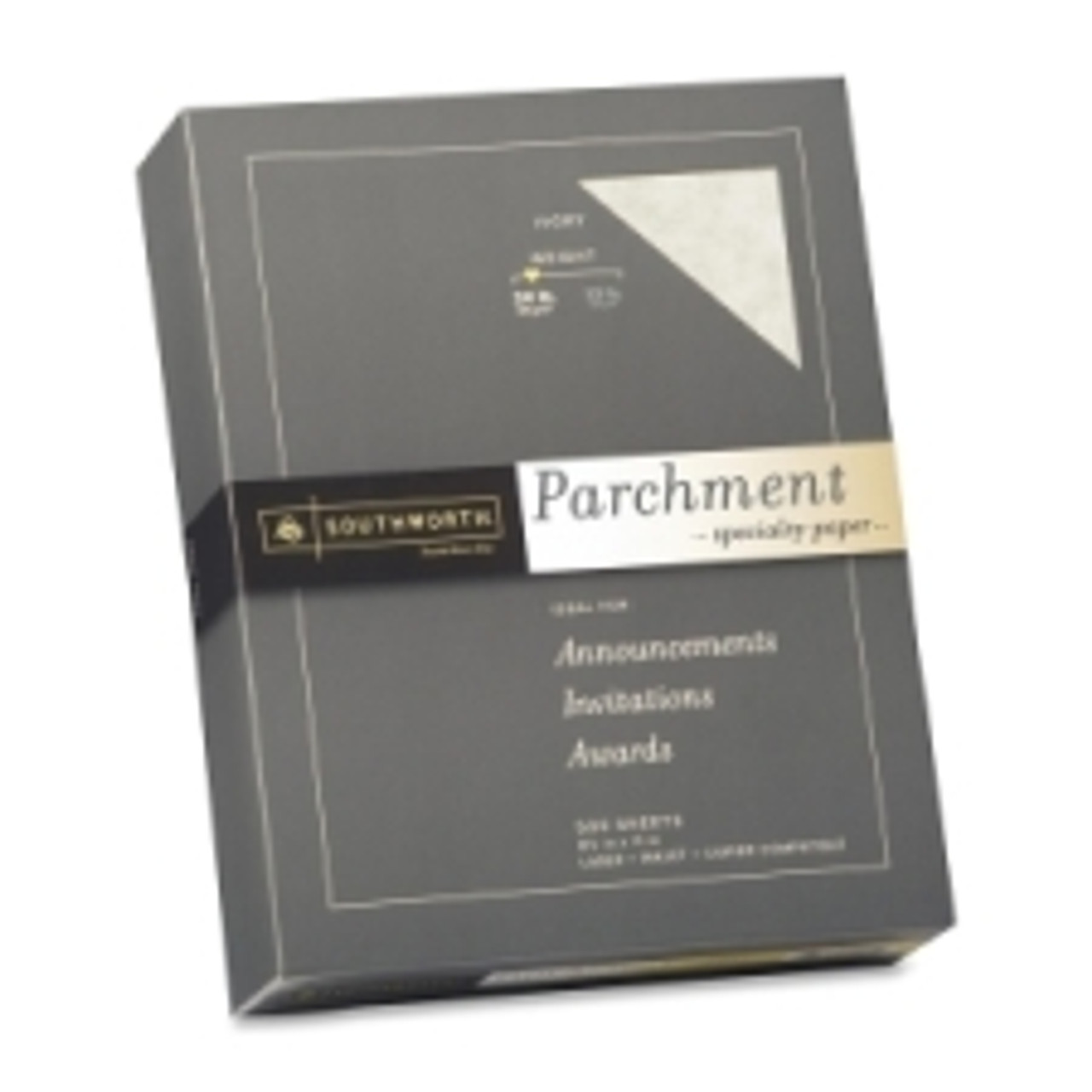 Southworth Parchment Specialty Paper, Gray - 100 count