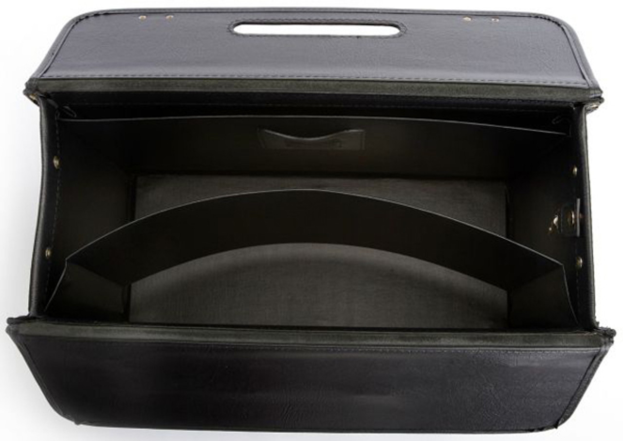 Gomadic Brand Horizontal Black Leather Carrying Case for the