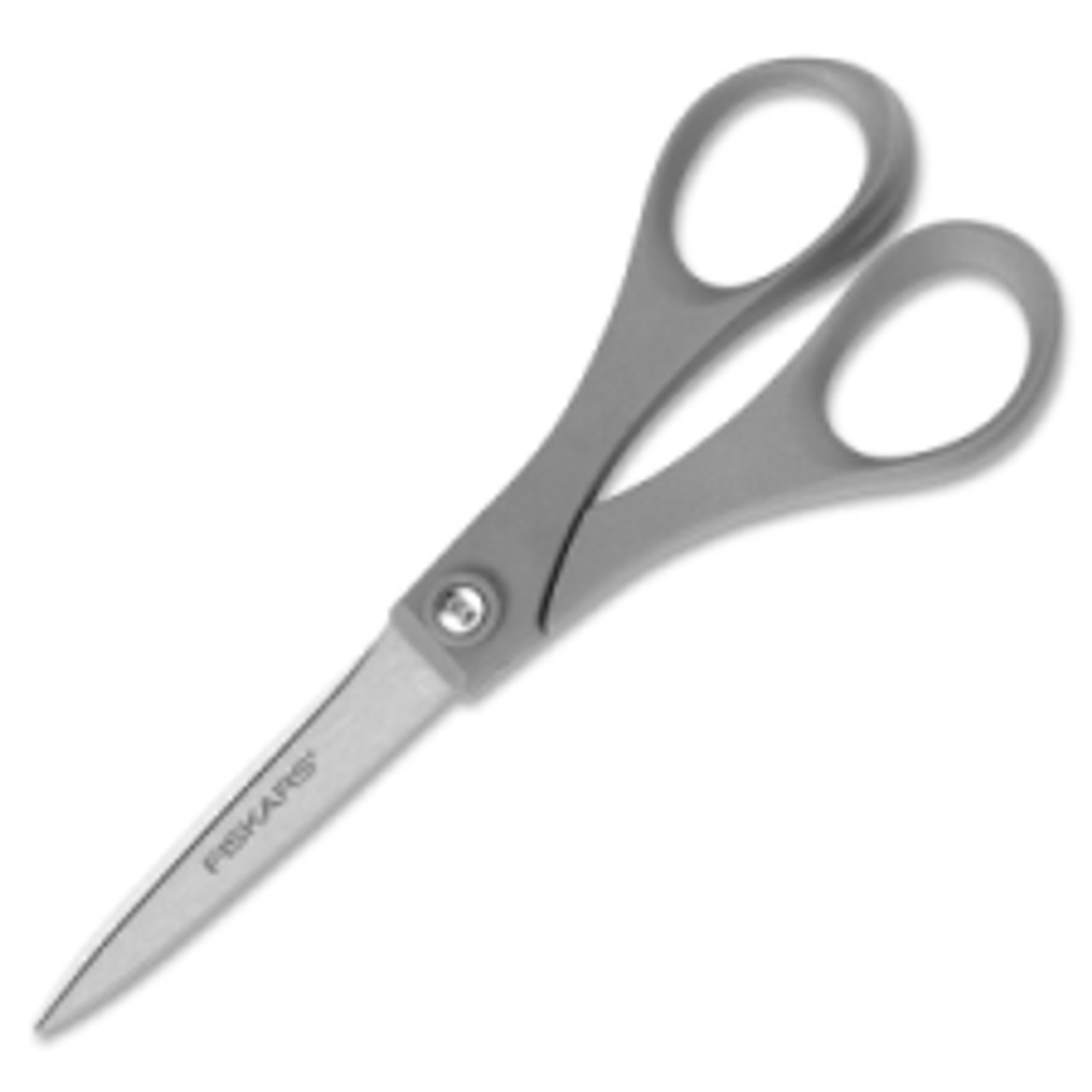 Fiskars Student Scissors - 2.75 Cutting Length - 7 Overall Length -  Straight - Stainless Steel - Pointed Tip - Assorted - 1 Each