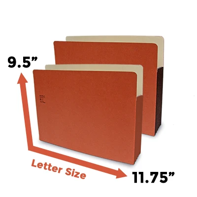 Redweld File Pockets Letter Size Redweld File Pockets