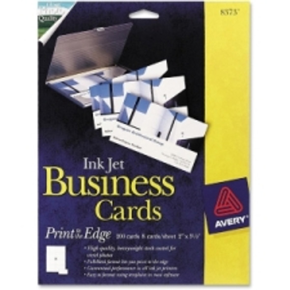 Avery Clean Edge® Printable Business Cards Matte 200 Cards (8871)