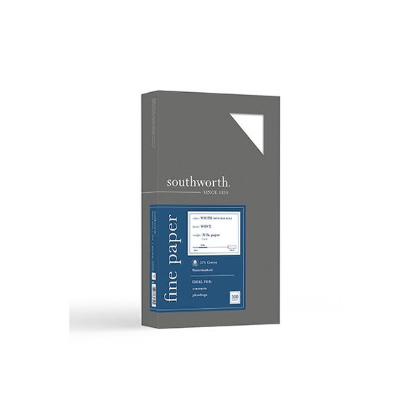 Red Ruled Business Paper, 8.5