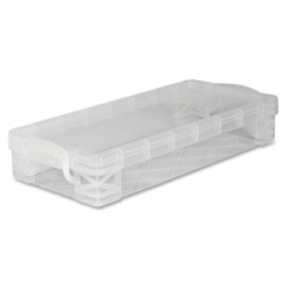 Advantus Super Stacker Pencil Box - Clear