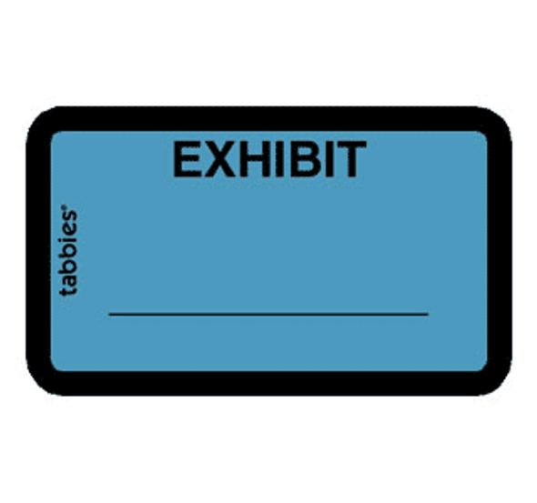 Tabbies Exhibit Labels & Stickers | LegalSupply