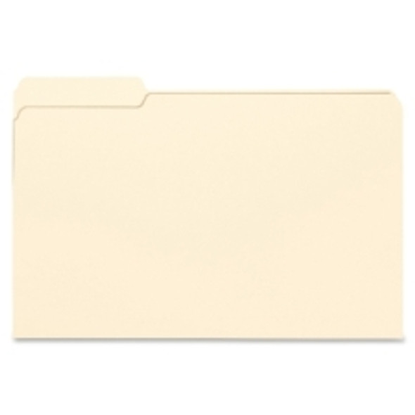 Smead 19600 Manila Heavy-Duty Fastener File Folders - LegalSupply