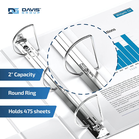 D Ring Binder with Label Holder - 3