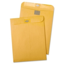 Quality Park Resealable Redi-Tac Clear Clasp Envelope - 1